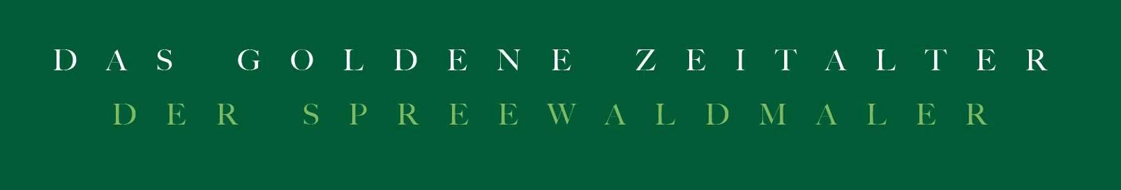 Spreewaldmalerei-Das Goldene Zeitalter der Spreewaldmaler